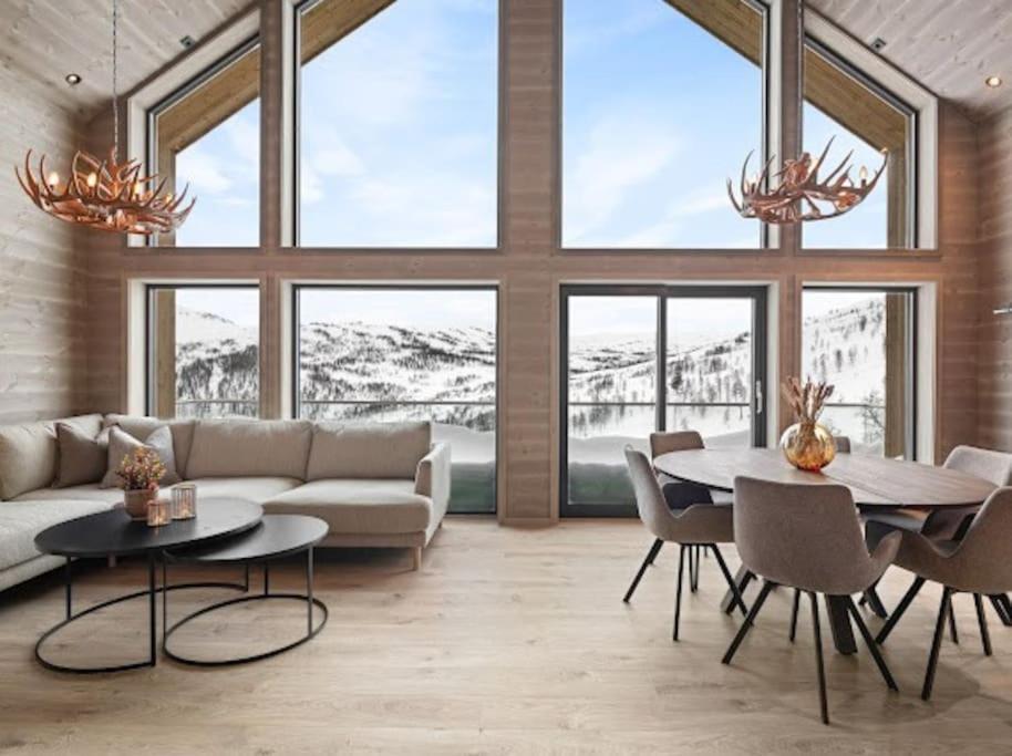 Flygende Utsiktshytte Med Magisk Utsikt Sogndal Exterior foto